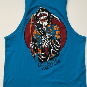 Savage Tacticians Tank Top Blue Size S
